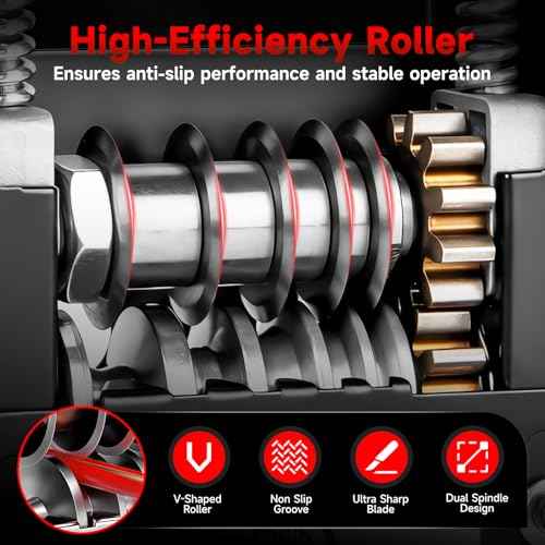 Manual Wire Stripper Machine, Wire Stripping Machine with 6 Channels & 5 Blades for 0.12" to 0.67" Scrap Copper Wire, Drill Powered Hand Crank Wire Stripper Tool for DIY Cable Copper Wire Recycling