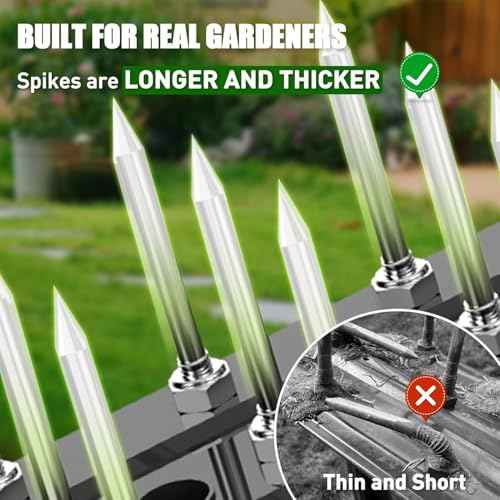 Lawn Aerator Spike Tool - Manual Grass Aerator with 15 Iron Spikes, Pre-Assembled Yard Aerator for Core Aeration, Heavy Duty T-Handle & Wide Foot Plate for Lawn Yard & Garden (Glossy Black)