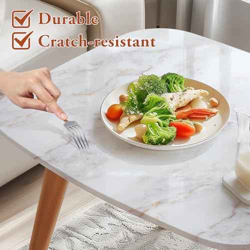 Haton Marble Contact Paper Peel and Stick Wallpaper 17.5" x 78.7" for Countertops, Removable Self Adhesive Waterproof Granite Paper for Cabinet Drawer Shelf Liner Furniture Bathroom Kitchen, Glossy