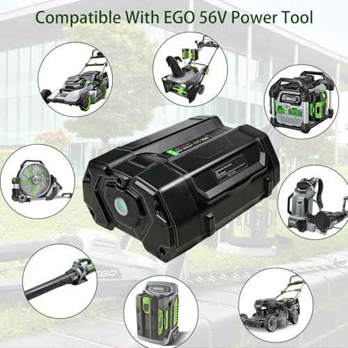 DTK Replacement for EGO 56V Battery BA2800 BA4200 BA1400 Compatible with 56 Volt Power Tools Batteries 5.3Ah