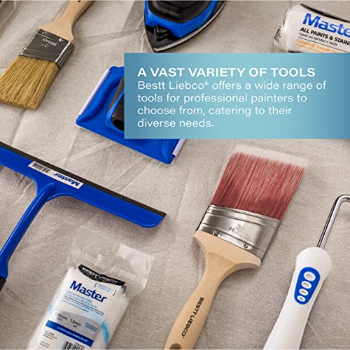 Bestt Liebco 997240120 Master 12" Deck Scrub Brush/Roller/Applicator, White