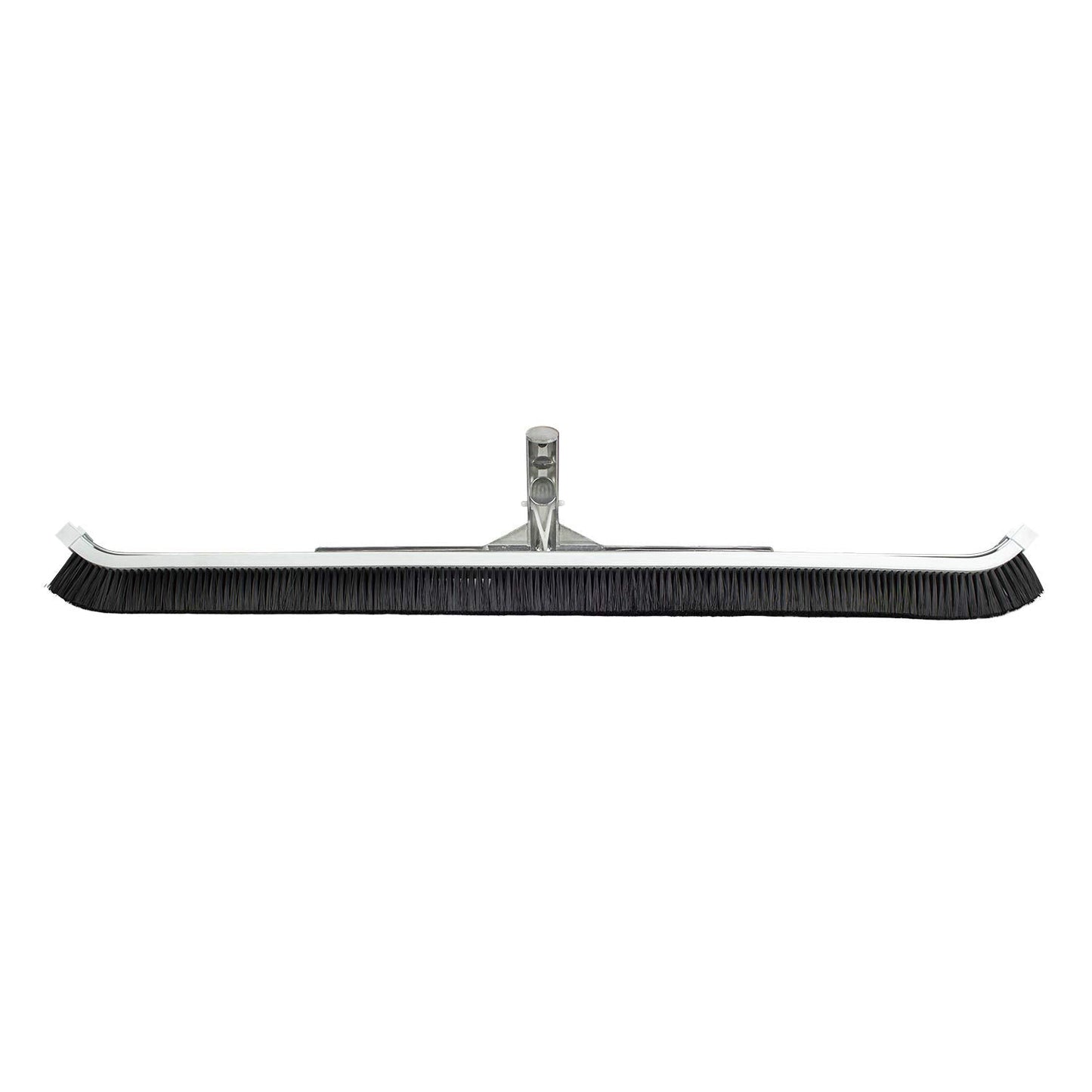 Poolmaster 36-Inch Extra-Wide Commercial Pool Brush, Heavy-Duty Aluminum Back, Curved Head with Nylon Bristles, Safe for Vinyl, Gunite, Fiberglass and Concrete Pools