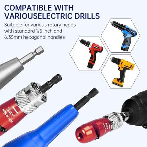 Wire Stripper Twister Tool for Drill,2025 Upgraded Wire Stripping Tool & Wire Twisting Connector for Cutters 6-14 AWG, 10 In 1 Professional Electrician 50 PCS Wire Nut Twister Stripping&Twisting Tool