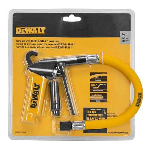 DEWALT (DXCM035-0062) Flex N Stay Blow Gun with 12 inch extension