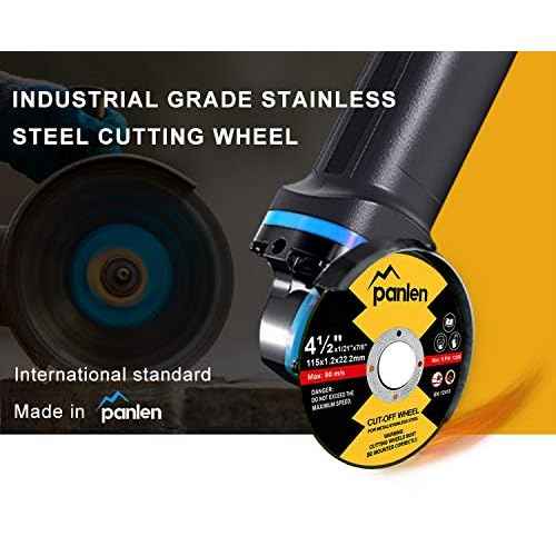 10 Pack Cutting Wheel 4 1/2 Metal Stainless Steel Cut Off Disk,Thin Cutting Blade for Angle Grinder