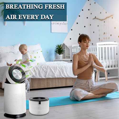 PuriCare 360 Replacement FilterS Compatible with LG PuriCare 360 Air Purifiers AS560DWR0 & AS330DWR0 (Single Filter), Part Number AAFTDT301 Filter Replacement£¨H13 FILTER£©