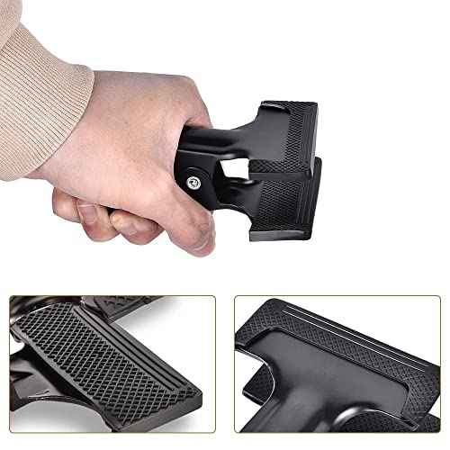 Backdrop Spring Clamps - 2 Pack of 4" Heavy Duty Clips for Photography Background Stands, Woodworking & Home Improvement Projects