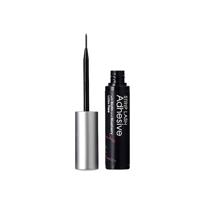 KISS Lash Couture, Lash_Glue, Super Strong Strip Adhesive, Black, Includes Lash Adhesive, Long Lasting Wear, Can Be Used with Strip Lashes and Clusters (Pack of 2)
