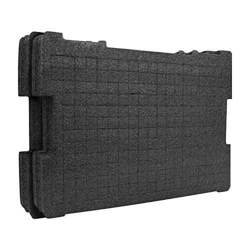 Tool Organizer Foam Insert DWST88801 fits DEWALT Tool Box packout Foam Inserts DWST17808, DWST17807, DWST17805 (2Pcs)