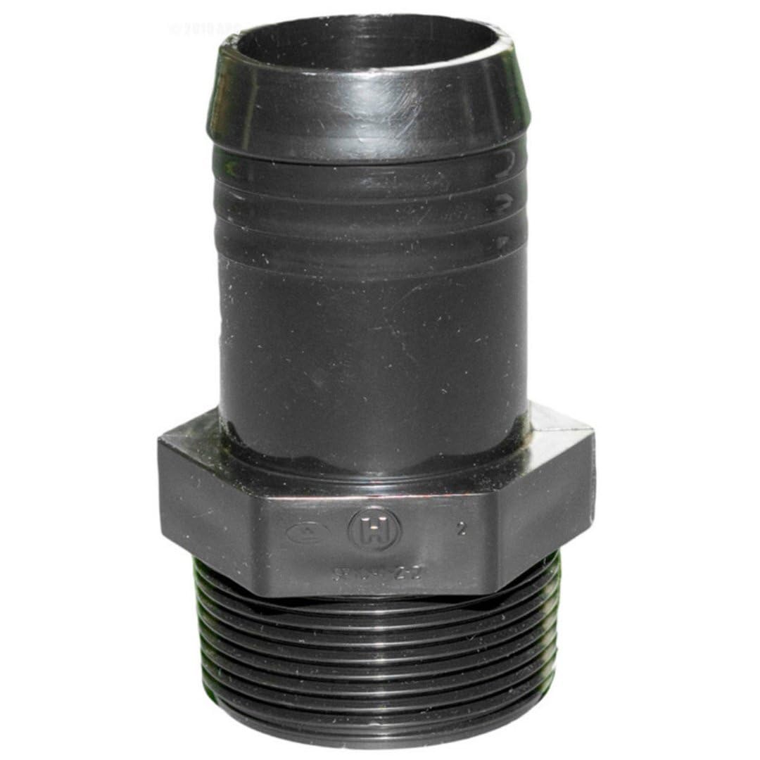 Hayward SPX1091Z2 Hose Male Insert Adapter Replacement for Select Hayward Sand Filters (2 Pack)