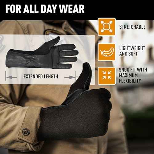 Nomex Summer Flight Gloves ? Fire-Resistant Tactical Gloves for Pilots, Military, Law Enforcement & Mechanics