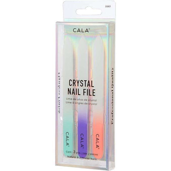 Cala Crystal nail file 3 count, 3 Count