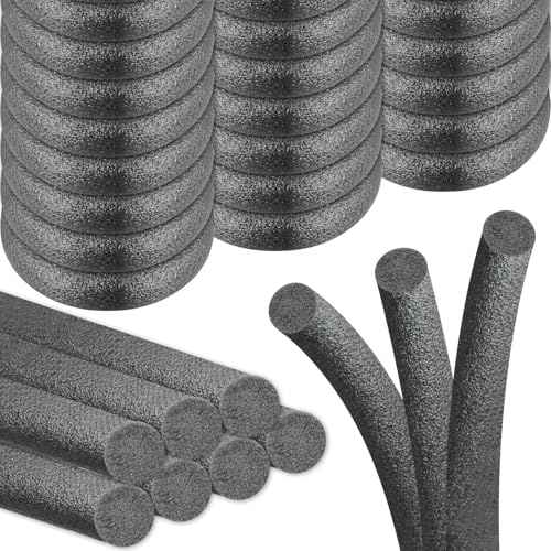 Foam Backer Rod for Gaps Concrete Crack Filler Joints Foam Gap Filler Caulk Saver Backing Rod Filler Rope Concrete Joint Filler (1/4 Inch x 33 Feet)