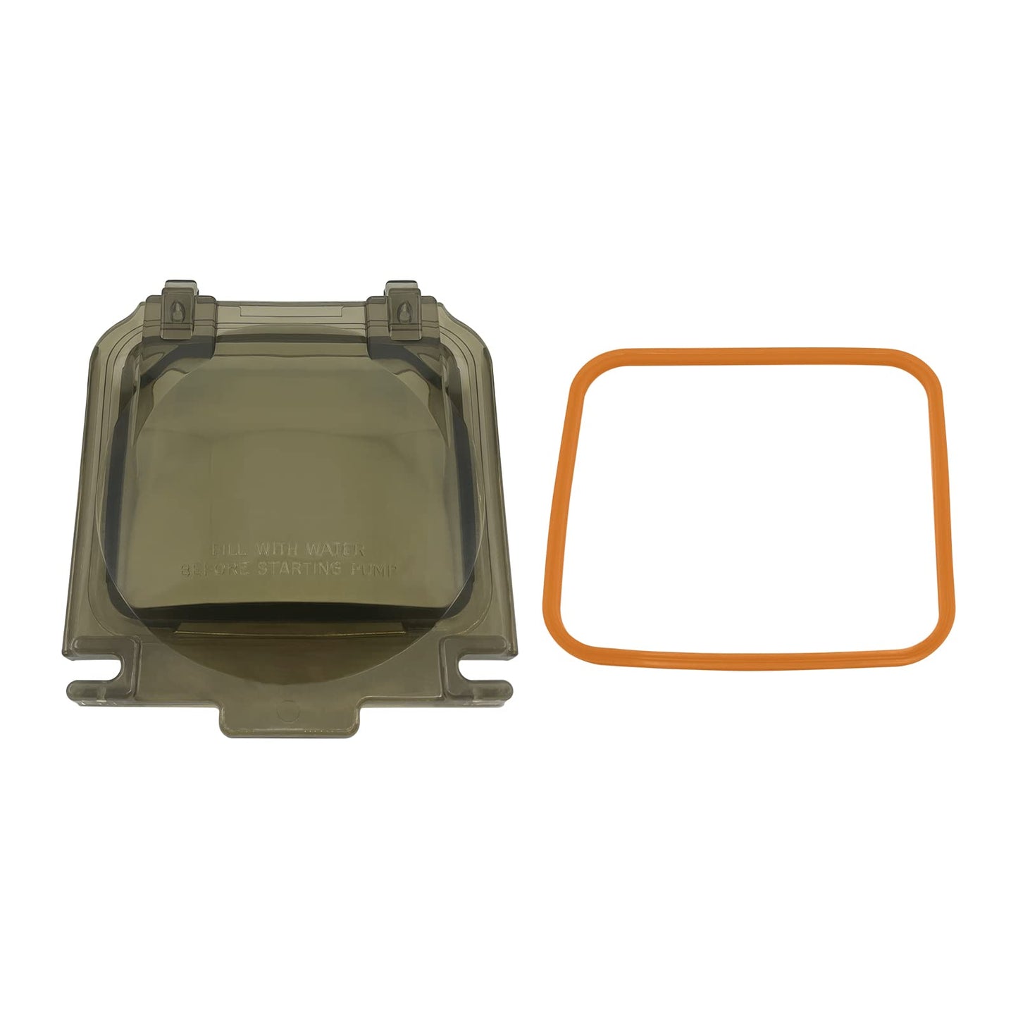 Poolzilla Pump Cover Lid Replacement with Gasket, Compatible with Hayward Super Pump SPX1600D SP1600X5 SP1605X7 SP1607X10 SP1608X10 SP1610X15 SP1611X15 SP1615X20 SP1616X20 SP1621X25, Heavy-Duty Design