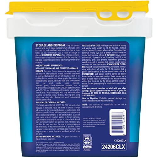 CLOROX Pool&Spa All-in-One XtraBlue Chlorinating Granules, Kills Bacteria & Stops Algae, Blue, 6 Pounds