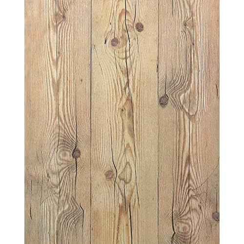 EeeComing Weathered Wood Wallpaper Stick and Peel Wood Contact Paper Wood Plank Removable Wallpaper Wood Look Wall Paper Rustic Reclaimed Distressed 78.7¡±x17.7¡±