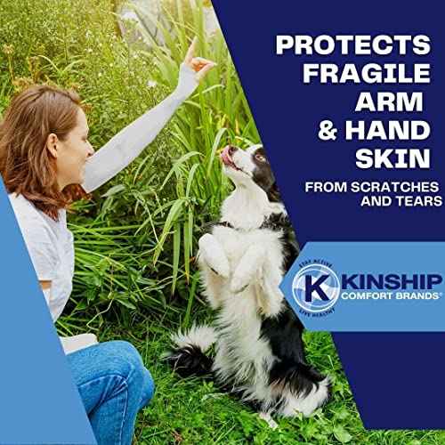 Arm Protector Sleeves for Elderly Thin Skin, Bruising, Abrasion, Sun Protection, Men and Women