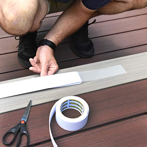 Gaffer Power Anti Slip Tape | Waterproof | Clear Non-Slip Safety Friction Tape | Outdoor | Home, Commercial & Industrial Use, Stairs, Ladders, Bathroom | Clear Grip Tape | by Teegan Tapes