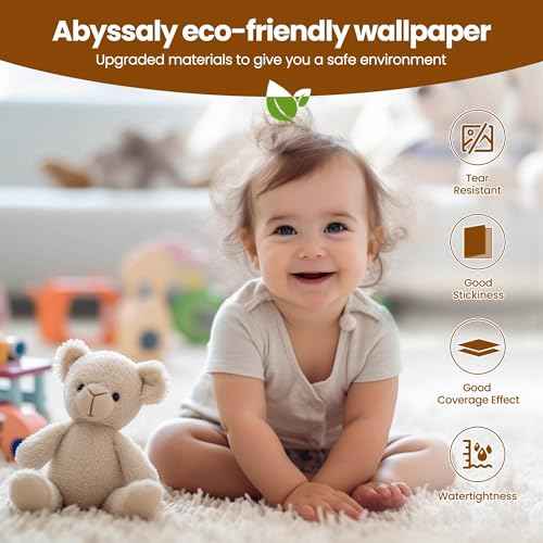 Wood Walnut Conntact Paper Peel and Stick - Brown Wooden Grain Vinyl Wrap Wallpaper Roll - Self Adhesive Kitchen Countertop Waterproof Wall Paper - Removable Cabinet Wall Covering 17.71''x118''