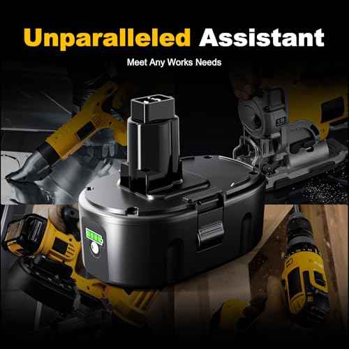 7.0Ah Replacement for Dewalt 18V Battery DC9096 DC9098 DC9099 DW9095 Lithium Battery, Compatible with Dewalt 18 Volt Cordless Power Tools & Charger