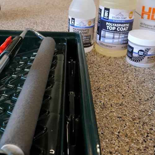 Stone Coat Countertops Epoxy Non-Skid Additive (Medium Grit, 1 Oz) Enhanced Grip for Durable, Anti-Slip Surfaces for Living Rooms, Bathrooms, Kitchens, Entryways, Mudrooms, Laundry Rooms, and Garages