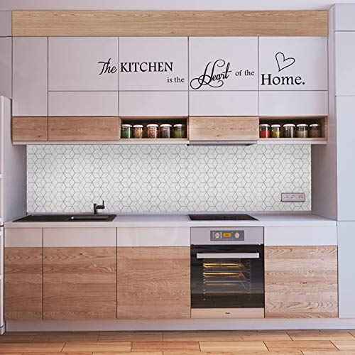 The Kitchen' Quote Wall Stickers Kitchen & Dining Room Wall Decal Vinyl Home D?cor (Size A)