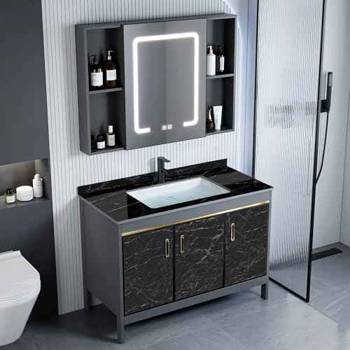 Yancorp 120inches Black Wallpaper Black Peel and Stick Wallpaper Marble Stick on Counter Tops Self Adhesive