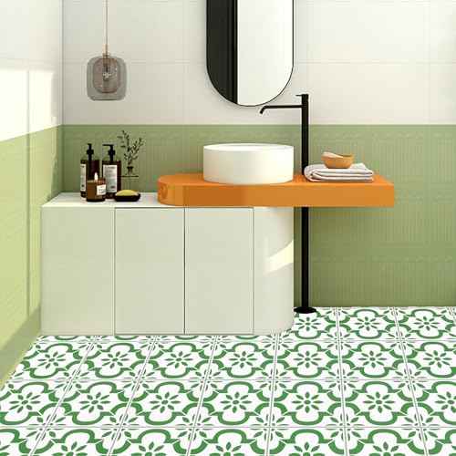 4-Pack Large Spanish Tile Stencils 12"x12" Reusable Floor Stencils Wall Templates for Painting on Floors, Tile, Concrete Patio, Wall, Furniture, Canvas, Spanish Talavera Stencils