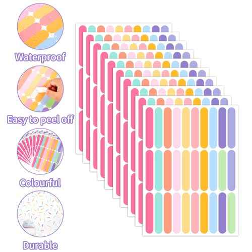 AOWDIAO 300 Pcs Confetti Wall Decals - Peel and Stick Sprinkle Vinyl Stickers for Kids Bedroom, Nursery & Party Decor