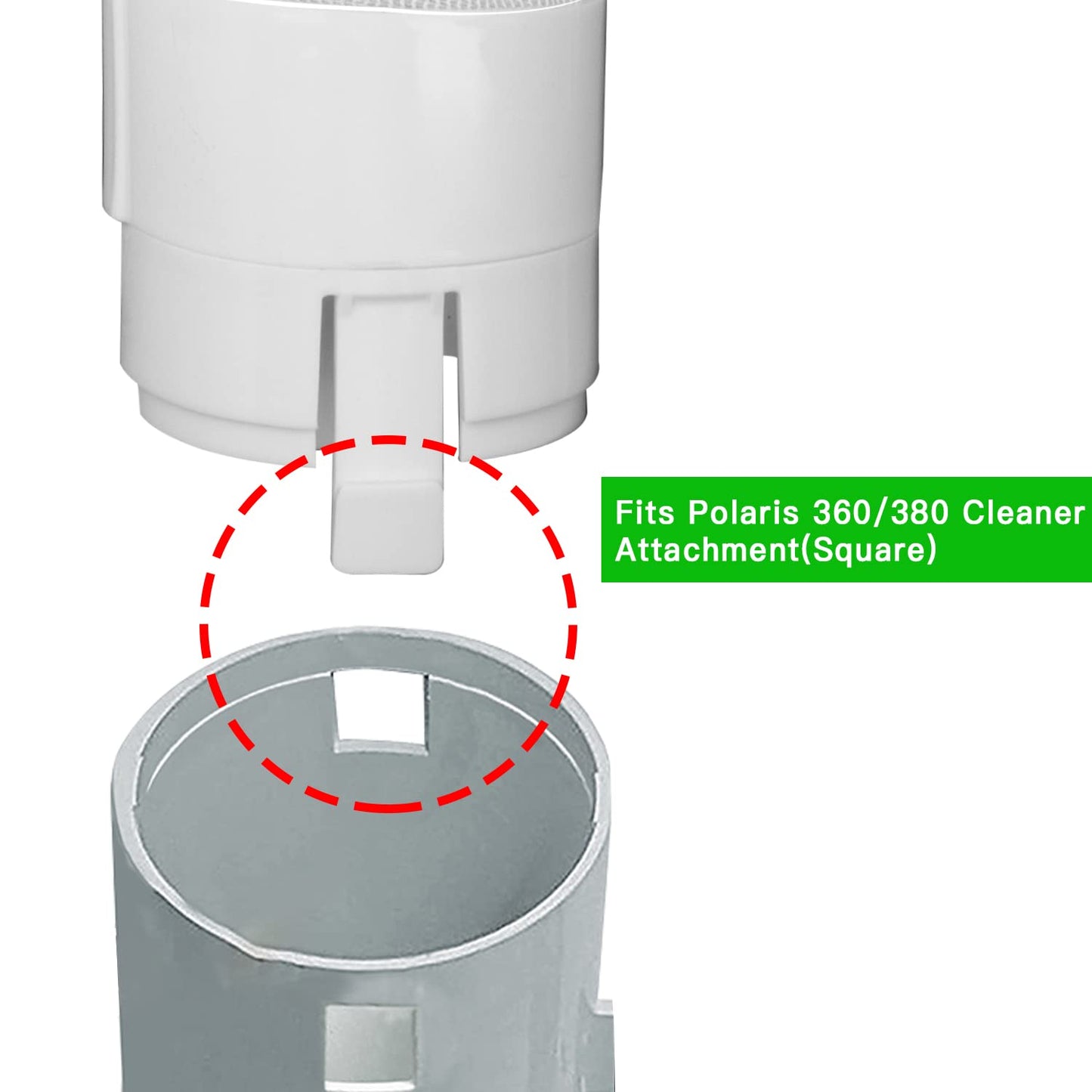 Chuanke Pool Cleaner Replacement Filter Bag Fits for Polaris 360 and 380 Pool Cleaner All Purpose Bags (3 Pack, 360 v Closure Bag)