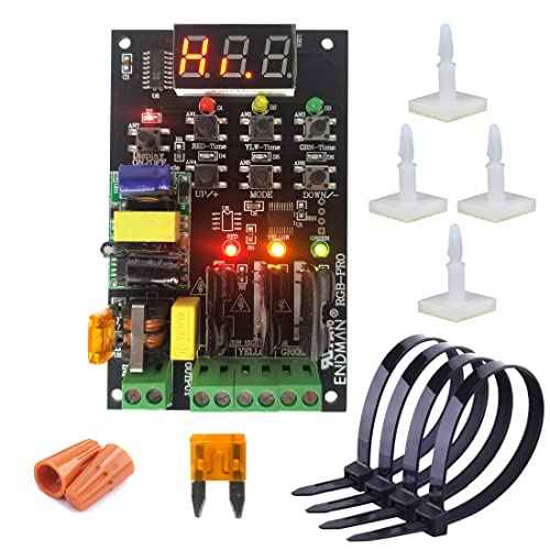 Traffic Light Controller Sequencer with 39+ Sequences, 3 Channel 80VAC-260VAC, LED Display, (Only Controller)