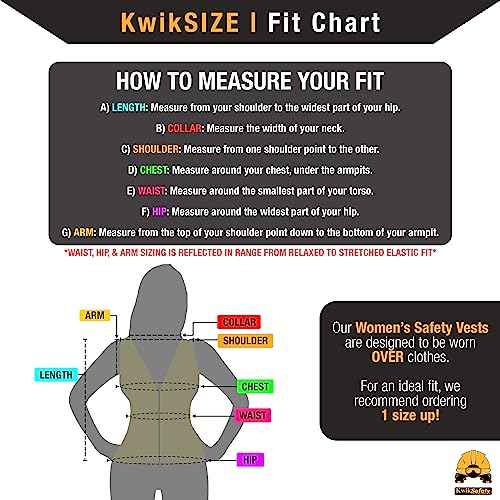 KwikSafety - Charlotte, NC - RoadBOSS Economy & Premium Safety Vest for Women [SNUG-FIT] Class 2 ANSI Tested OSHA