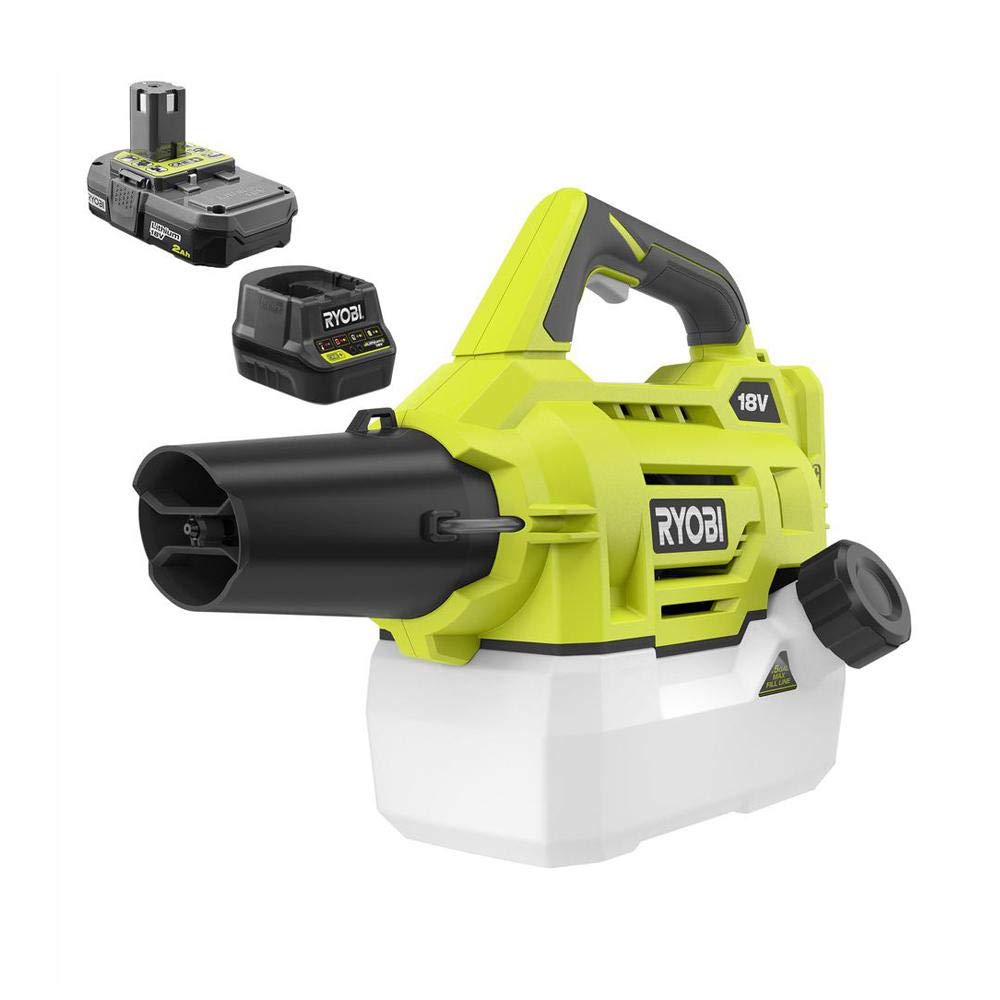 RYOBI ONEAND 18V Cordless Battery FOGGER/Mister with 2.0 AH Battery and Charger P2850