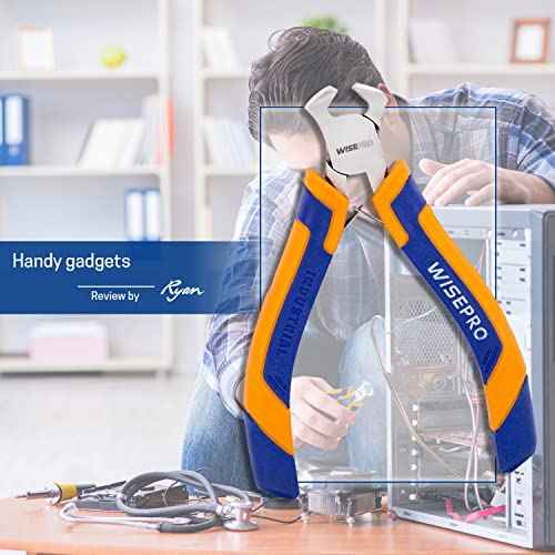 4.2 Inch Mini End Cutting Pliers, Precision End Nippers, Nail Puller Tool for Zipper Install Stops Repair