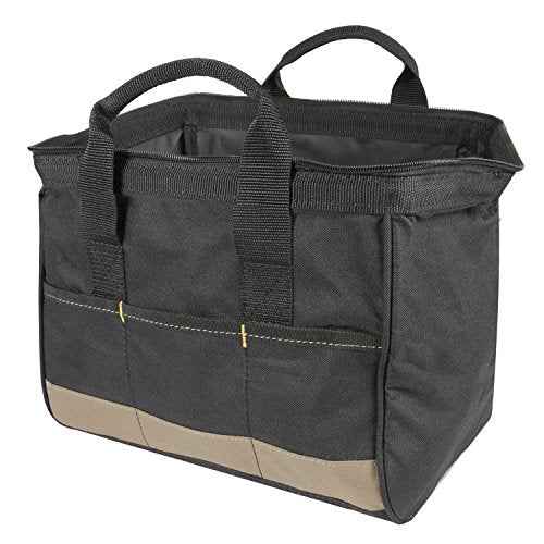 Custom Leathercraft1161 12 in. Standard Big Mouth Bag, 14 Pocket