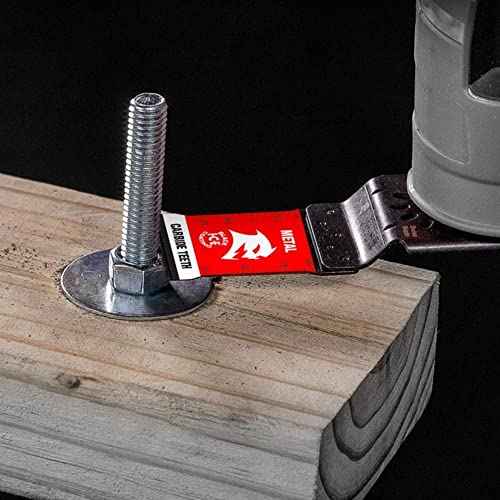Diablo Amped Steel Demon Universal Fit Carbide Oscillating Blade for Metal - 1-1/4" Cutting Width, 1-1/2" Cutting Depth - DOU125CF