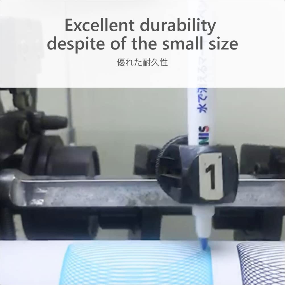 LEONIS 10 Water Erasable Fabric Marking Pen Blue & 5 Disappearing Ink Fabric Marking Pen [ 78007_78009 ]