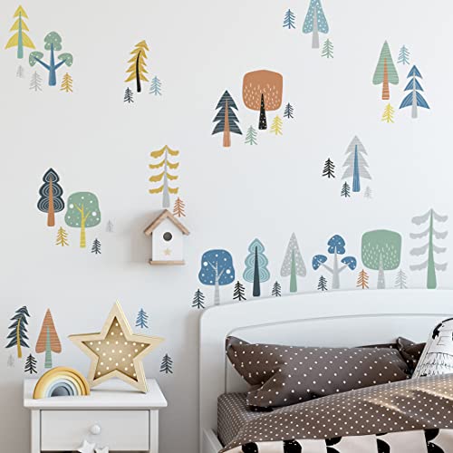 Wall Decal, Little Tree Pattern Stickers for Living Room