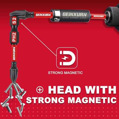 Impact Tough 2 in. (PH1/PH2/PH3) Screwdriver Bits Set,10 Pack Magnetic S2 Steel Phillips Power Driver Bits with Storage M-Box