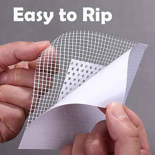 3 Pcs 2 Inch Wall Patch Repair,Drywall Repair Patch Self Adhesive Drywall Patch and Fiberglass Repair Kit,Heavy Duty Dry Wall Hole Repair Patch for Drywall Plasterboard,Plaster Dent Repair