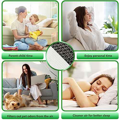 PuriCare 360 Replacement FilterS Compatible with LG PuriCare 360 Air Purifiers AS560DWR0 & AS330DWR0 (Single Filter), Part Number AAFTDT301 Filter Replacement£¨H13 FILTER£©