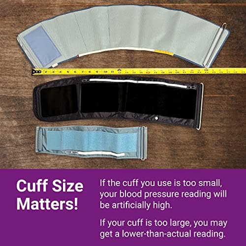 A&D Medical Small Blood Pressure Cuff Replacement (6.3-9.4"/16-24cm), Latex Free Blood Pressure Cuff, UA-289A ISO-Compliant Connector for Home Use Select A&D Medical Automatic Blood Pressure Monitors