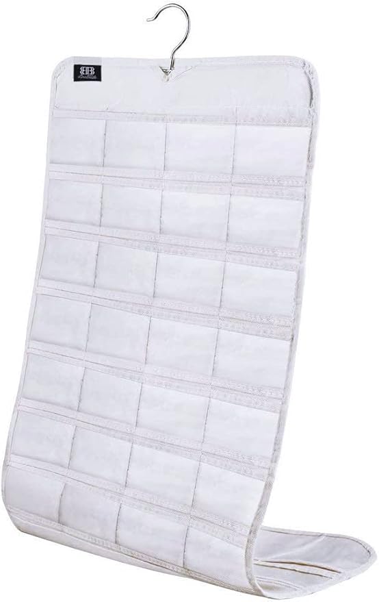 BB Brotrade Hanging Jewelry Organizer,Accessories Organizer,80 Pocket Organizer for Holding Jewelries