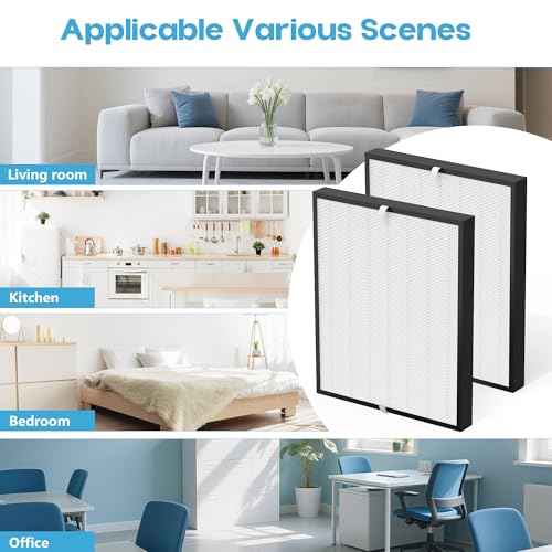 2-Pack Premium Replacement Filters Fit with AD3000 Series, Includes 2 High-performance Filters