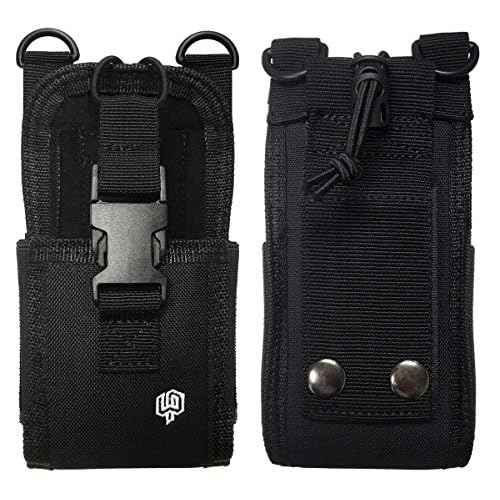 Nylon Pouch Case by Wireless ProTech for Kyocera, Sonim, CAT and Dewalt - Kyocera: DuraTR/Sonim: XP5, XP5S, XP1520 Bolt Sl, XP5520 Bolt/CAT: B30, B35, B100, B25 / Dewalt: MD501
