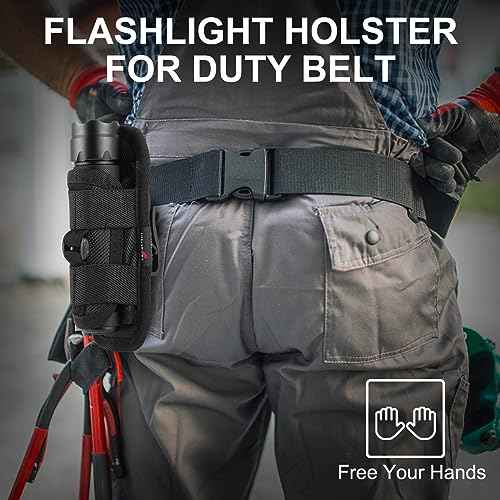 ULTRAFIRE WF-502B LED Tactical Flashlight, 5 Modes 1000 High Lumens Flashlight Torch with Duty Belt Flashlight Holster, UFB26, Bicycle Mount, USB Charger