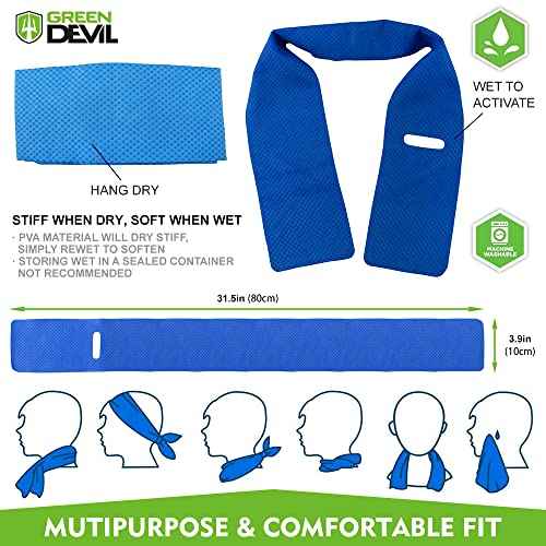 Full Brim Hard Hat Vented Construction Safety Helmet OSHA Approved Cascos De Construccion Work Hardhats with Cooling Towel for Men&Women 6 Point Adjustable Ratchet Suspension