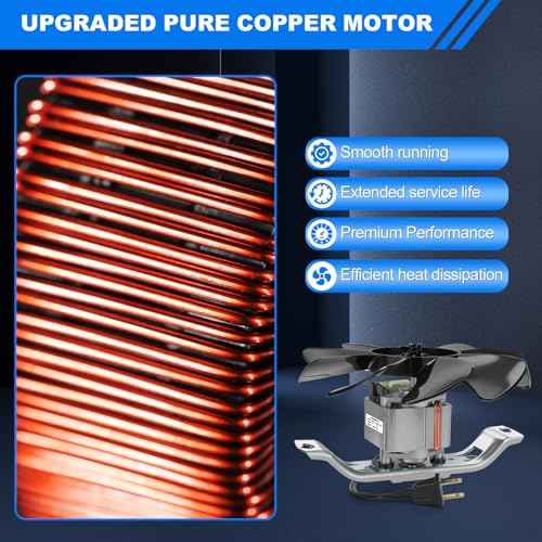 S99080176 99080176 Bathroom Exhaust Fan Motor ? 180 CFM Powerful Vent Fan Motor, Compatible with 503-A, 505-A, 505-B, 505MG, 507-A, 507-B, 507-C, 507-MG Bathroom Fan Motor SP-61K32