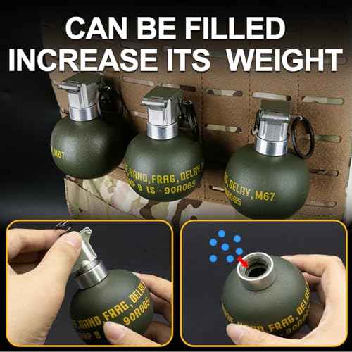 Zhongren Dummy Grenade Toy Model Plastic Grenades CS Airsoft Tactical Gear Accessories for Army Fans Cosplay Movie Props Outdoor