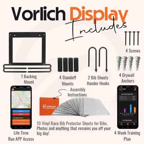 Race Bib and Medal Display Medal Hanger Display Medal Holder Bib Boards for Runners Medal Hanger Medal Holder Display Running Medal Hanger Display Displays up to 50+ Medals,100+ Race Bibs